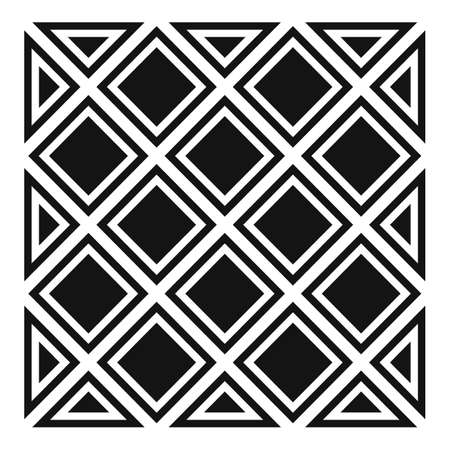 Paving path icon, simple styleのイラスト素材