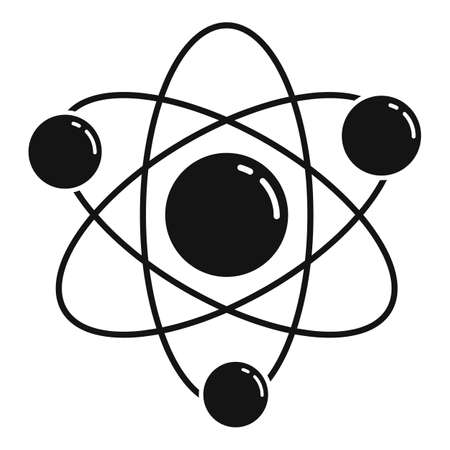 Science gravity icon, simple styleのイラスト素材