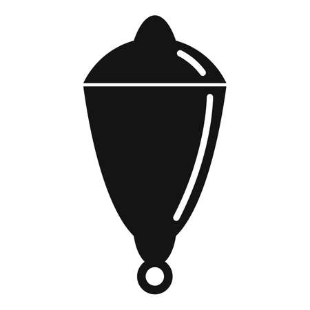 Bobber equipment icon, simple styleのイラスト素材