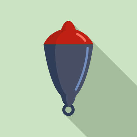 Bobber equipment icon, flat styleのイラスト素材
