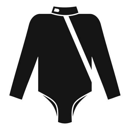 Fencing clothes icon, simple styleの写真素材