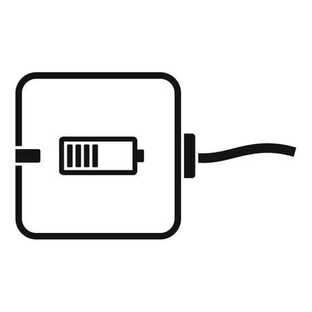 Digital wireless charger icon, simple styleの写真素材