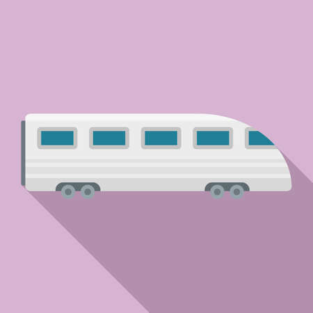 Speed train icon, flat styleの写真素材
