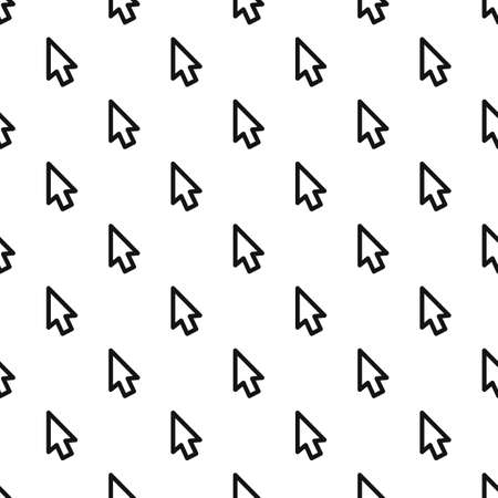Cursor retro element pattern seamlessの写真素材