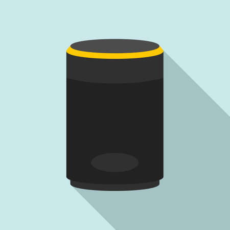 Cloud smart speaker icon, flat styleの写真素材