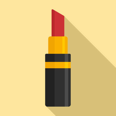 Fashion lipstick icon, flat styleの写真素材