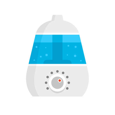 Healthy humidifier icon, flat styleの写真素材