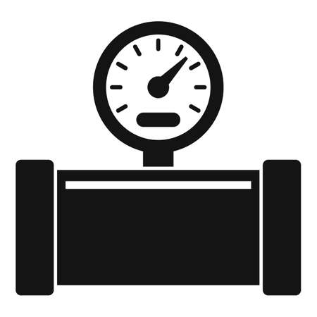 Water pipe icon, simple styleの写真素材