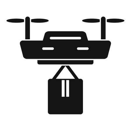Business drone delivery icon, simple styleの写真素材