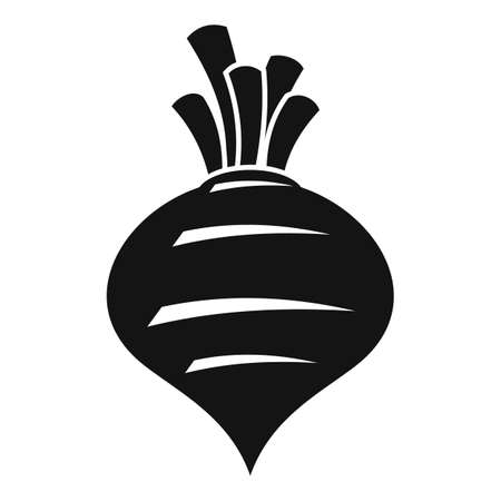 Diet beet icon, simple styleの写真素材