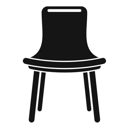 Summer outdoor chair icon, simple styleの写真素材