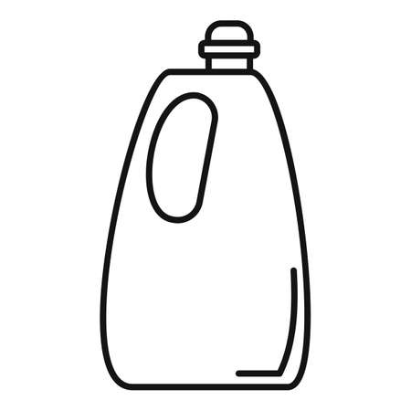 Hygiene cleaner bottle  icon, outline styleの写真素材