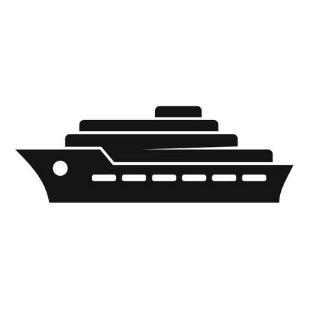 Dubai ship icon, simple styleの写真素材