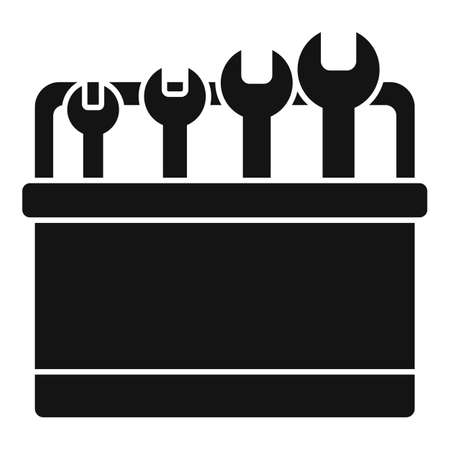 Car keys bag icon, simple styleの写真素材