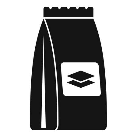 Tiles glue sack icon, simple styleの写真素材