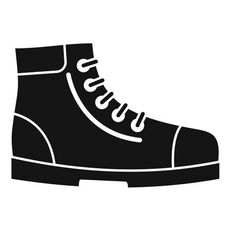 Hiking boot icon, simple styleの写真素材