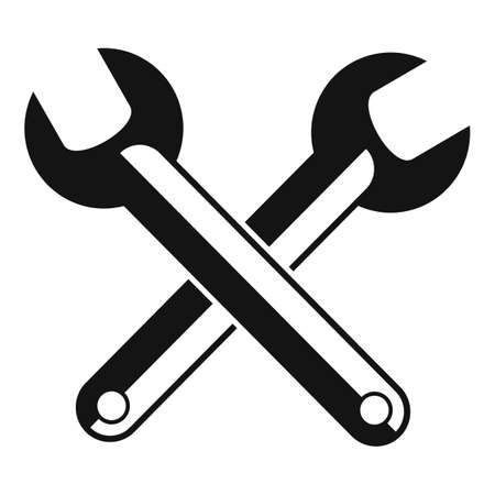 Aircraft repair keys icon, simple styleの写真素材