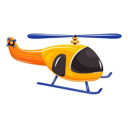 Transport helicopter icon, cartoon styleの写真素材
