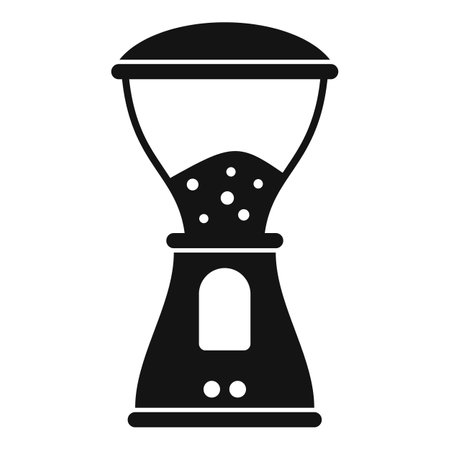 Coffee electric grinder icon, simple styleのイラスト素材
