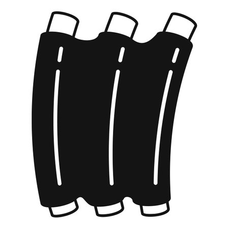 Sheep meat icon, simple styleのイラスト素材