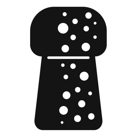 Bottle cork icon, simple styleのイラスト素材
