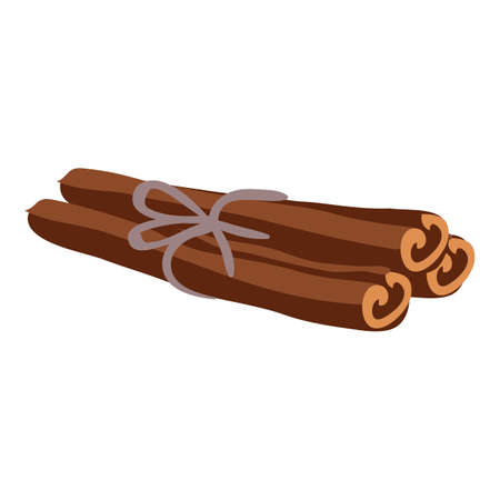 Cinnamon icon, cartoon styleのイラスト素材