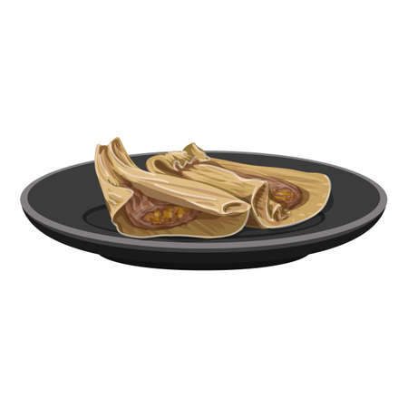 Meat dish icon, cartoon styleのイラスト素材