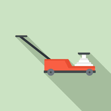 Hydraulic lift icon, flat styleのイラスト素材