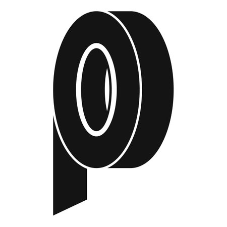 Insulating tape icon, simple styleのイラスト素材