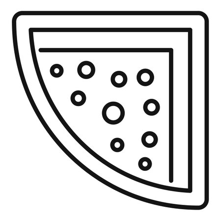Top view icon, outline styleのイラスト素材