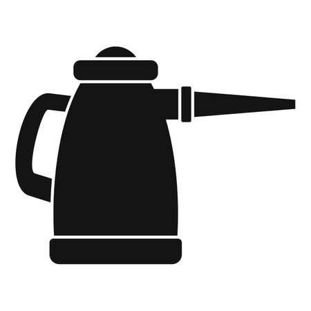 Steam cleaner tool icon, simple styleのイラスト素材
