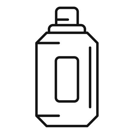 Compost liquid icon, outline styleのイラスト素材