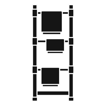Dryer stand icon, simple styleのイラスト素材