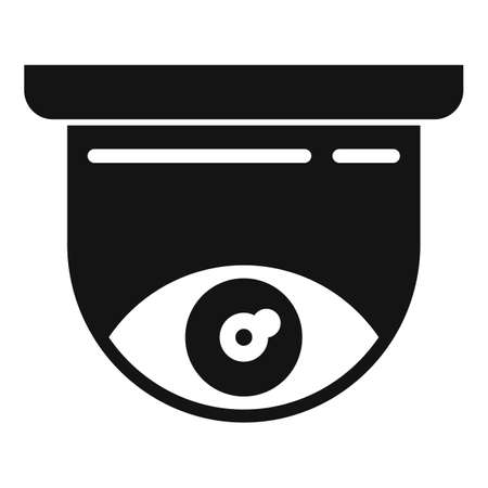 Security indoor camera icon, simple styleのイラスト素材