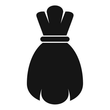 Essential oils bag icon, simple styleのイラスト素材