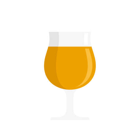 Swiss beer icon flat isolated vectorのイラスト素材