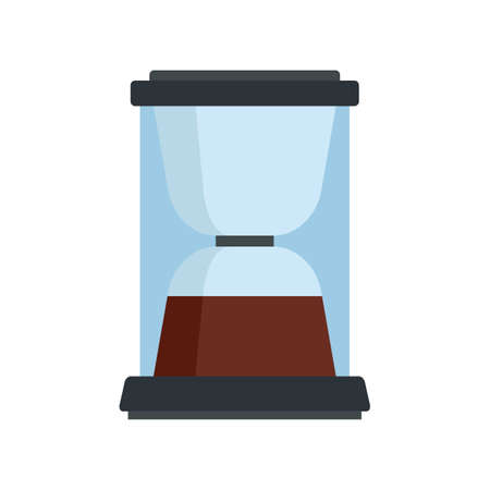 Holder coffee machine icon flat isolated vectorのイラスト素材