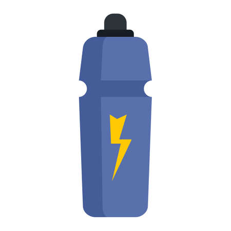 Energetic drink icon flat isolated vectorのイラスト素材