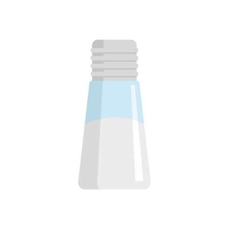 Salt pot icon flat isolated vectorのイラスト素材