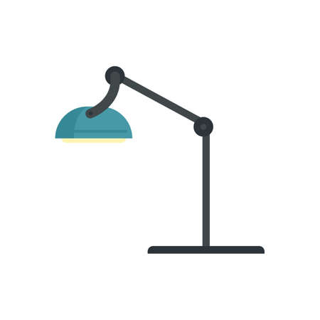 Hospital surgical light icon flat isolated vectorのイラスト素材