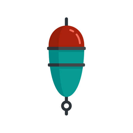 Bobber leisure icon flat isolated vectorのイラスト素材