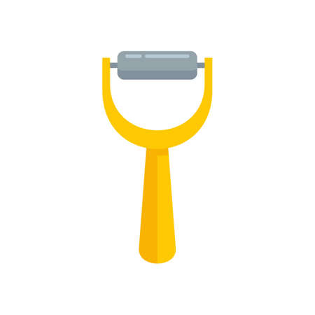 Manicurist handle tool icon flat isolated vectorのイラスト素材