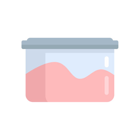 Laser hair removal cream icon flat isolated vectorのイラスト素材