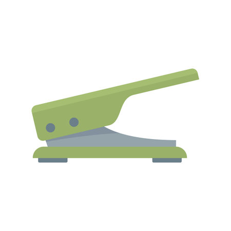 Stapler icon flat isolated vectorのイラスト素材