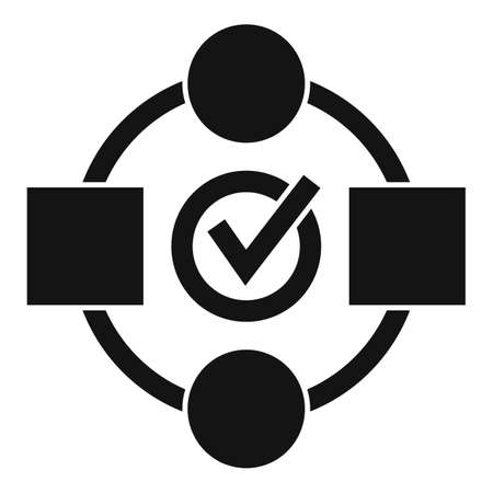Adapt soft icon simple vector. Creative strategyのイラスト素材