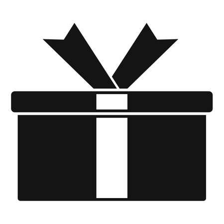 Deliver box icon simple vector. Delivery packageのイラスト素材