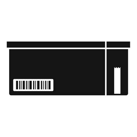Order box icon simple vector. Delivery packageのイラスト素材