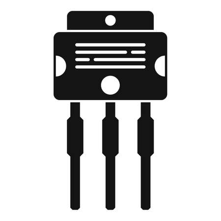 Voltage charge icon simple vector. Electric regulatorのイラスト素材