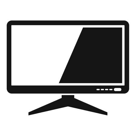 Website monitor icon simple vector. Screen computerのイラスト素材