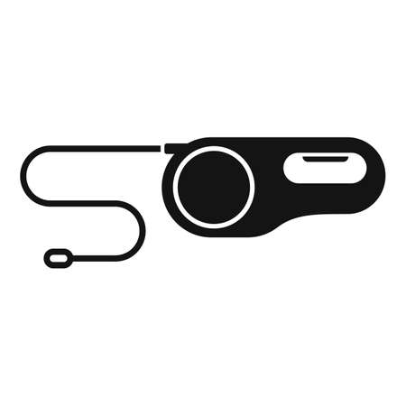 Running leash icon simple vector. Dog collarのイラスト素材